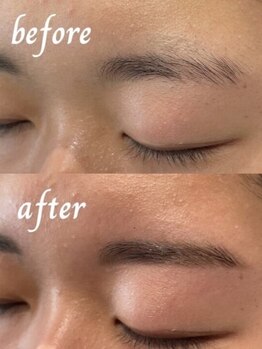 アイブロウドット 浜松駅前(i)/美眉スタイリング☆befor⇒after