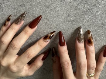 イビズ 新宿店(eviz)/スカルプボルドーネイル