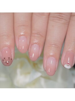 ネイルサロン イツキ(itsuki)/ミニ雪だるまサンタ&トナカイ♪