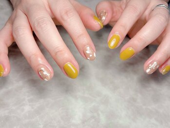 ブリスフルハピネス(Blissful happiness)/バンビ風シンプルネイル