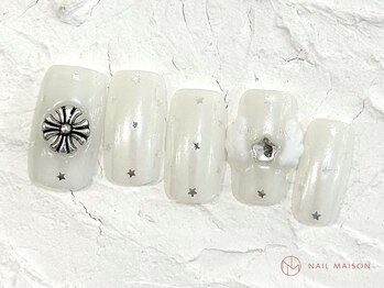 ネイルメゾン 池袋店(NAIL MAISON)/ミラークロム¥9500