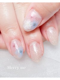 フラワーネイル