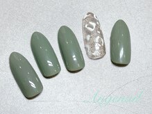 アンジュネイル(Angenail)/ホワイトレオパード