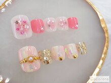 ココラーレ(cocorare)の雰囲気（通年フットネイルもデザイン豊富☆フット定額¥7000～）