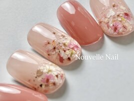 押し花ネイル