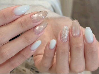 サカイネイル 梅田店(SAKAI NAIL)の写真/4000円以下メニューあり♪Jr.ネイリスト30%オフ限定特別価格