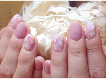 ネイルズ ララ(nails Lala)/フラワーネイル。