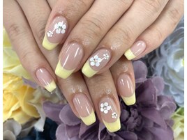 【小野】春のフラワーネイル