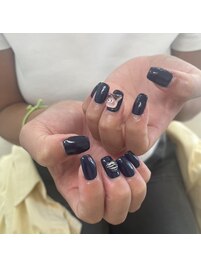 秋ネイル/ワンカラーネイル