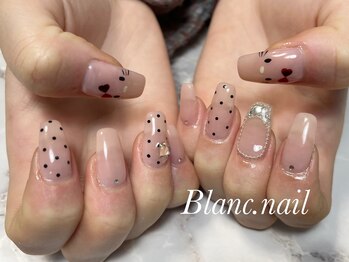 ブランネイル(BLANC.nail)/90分持ち込みデザイン
