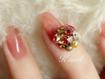 ケーネイル(K.nail)の写真/《フィルインで持ち良し◎》シンプルだからこそこだわりたい★大人のための上品サロン
