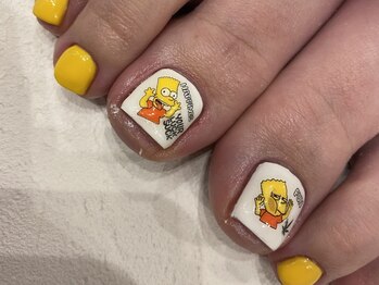 ネイルスタジオ マルア 高崎店(Nail Studio Malua...)/Footアート90分