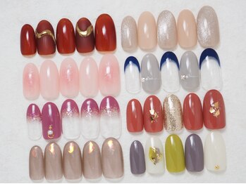 シックネイル(CHIC nail)の写真/《高技術×安心価格》シンプル系から最旬ネイルまでデザイン豊富で満足度◎【デザインコース￥6980～】