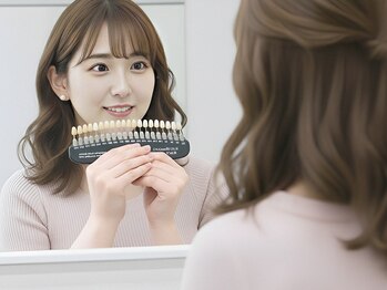 ダンブランシュサンダ(dents Blanches SANDA)/9.歯のトーンチェック