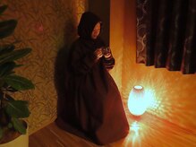 メル(mer)の雰囲気（よもぎの温もりが芯まで巡る。重だるさすっと手放す温活時間。）