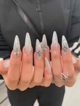 アンナネイル(ANNA Nail)/キラキラマグネットネイル
