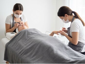 ミューズ ファクトリー(Muse factory)の写真/時短でキレイ!ネイル&アイ同時施術で毎日を輝かせませんか?お電話のみ◎