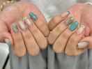 ニュアンス持ち込みネイル