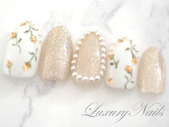 ラグジュアリー ネイルズ(Luxury Nails)/韓国風フラワーNai*