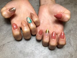 ジェルデザインフリー2本アート