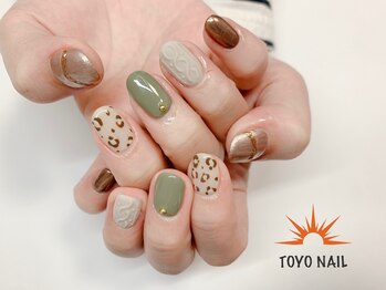 トヨネイル(TOYO NAIL)/アニマル&ニット☆