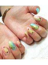 ラヴィネイル(La Vie Nail)/夏ネイル/グラデーションネイル