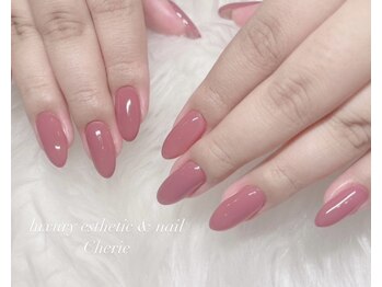 シェリエ(Cherie)/ワンカラー/くすみピンク