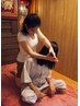 【目肩の疲労回復】　タイマッサージ＆ヘッドスパ　60分　¥6500→￥6000