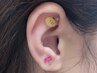 【耳つぼジュエリー】6粒まで（片耳3粒まで）¥3,500