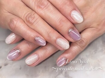 リノネイル(Lino Nail)/梅雨にお勧め/マグネット/ミラー
