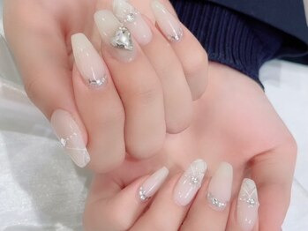 nail salon N.の写真/大人気◇韓国ネイルも♪指先を長く美しく☆お気に入りのネイルをもっと魅力的に。丁寧ケアでモチの良さも◎