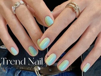 トレンドネイルスタジオ(Trend Nail Studio)/２色カラーグラデーション