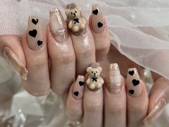 【Ayaka】くまネイル