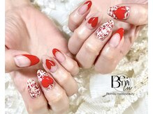 ベミル(Bemilu)/真っ赤ツイード＆ハート