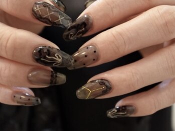 アイネイルズ 天神今泉店(I-nails)/【sana.i】レースバレエコア