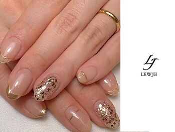 リュージェ(LEWJE)/ゴールド ミラー フレンチ 上品