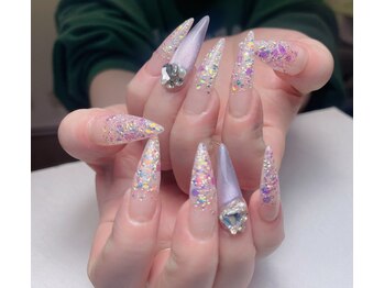 メオネイル(MEO NAIL)/チップ長さだし2色