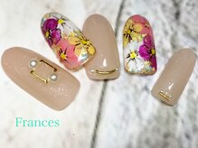 フランセス(Frances)/花柄アート