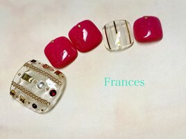 foot　チェーンネイル