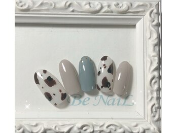 ビーネイル(Be NaiL)/うし柄ネイル