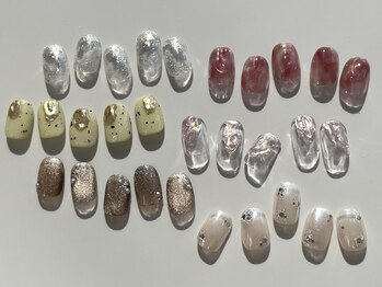 マーレネイル 高槻店(mare nail)/定額アシンメトリー