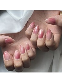 桃ネイル☆パラジェル使用