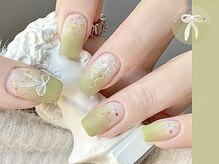 ベストネイル 渋谷109前店(Best Nail)/カラーグラデーショングリーン