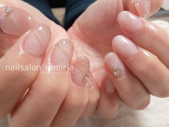 ネイルサロン レミリア(Remiria)/マグフレンチ￥7500[約50色]