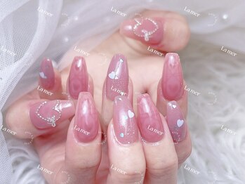 ラメール(La mer)/バレンタインネイル