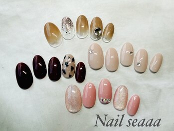 ネイル シー(Nail seaaa)の写真/シンプルだからこそケアはしっかり。どのシーンにもさりげなく馴染むデザインであなたの指先を彩る♪