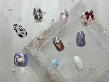 ラウレア(Laule'a)の写真/丁寧ケアでモチ＆美フォルム◎オフ無料☆初回ワンカラーorラメグラ￥3980!ワンポイントで欲しいパーツ豊富♪