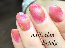 秋色タイダイネイル/初回8500円