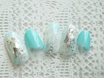 ネイルサロン ハース(Hearth)/華やかなジェルネイル☆