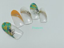 フランセス(Frances)/新作サンプル　ピーコック柄